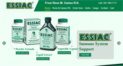 Desktop Screenshot of essiacfromcanada.com